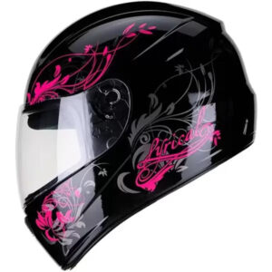 Capacete FLY F9 Lyrical – Preto/Rosa