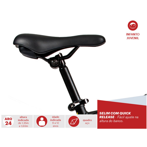 Bicicleta Caloi MaxFront Aro 24