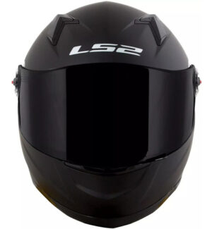 Capacete LS2 Classic Monocolor – Preto Fosco