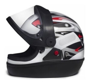 Capacete Taurus San Marino Grafic – Branco