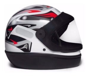 Capacete Taurus San Marino Grafic – Branco